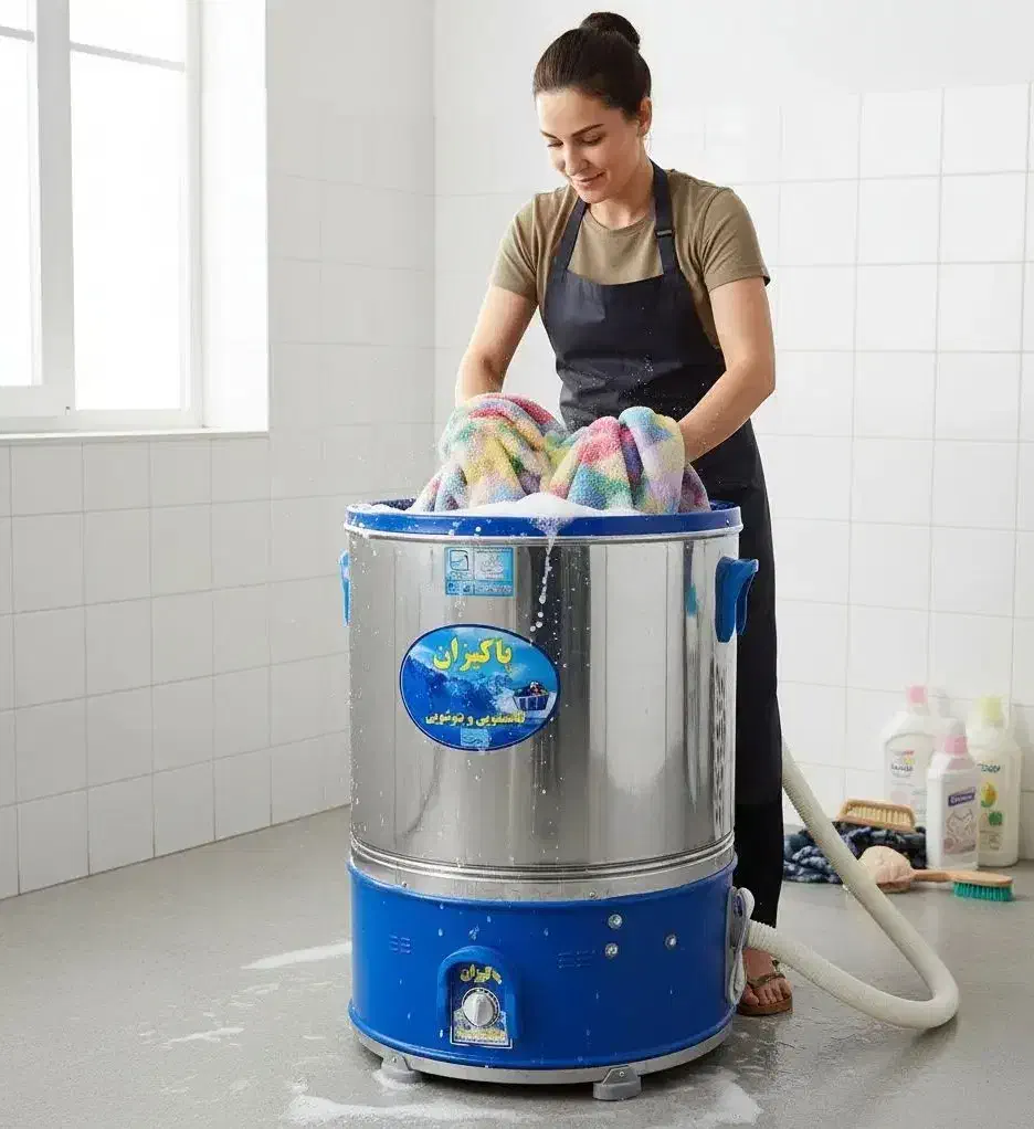 پتوشور پاکیزان لباسشویی میلاد ۶۰کیلو کد ۳۰/کره گیر|ماشین لباسشویی و خشککن لباس|قم, شاه ابراهیم|دیوار