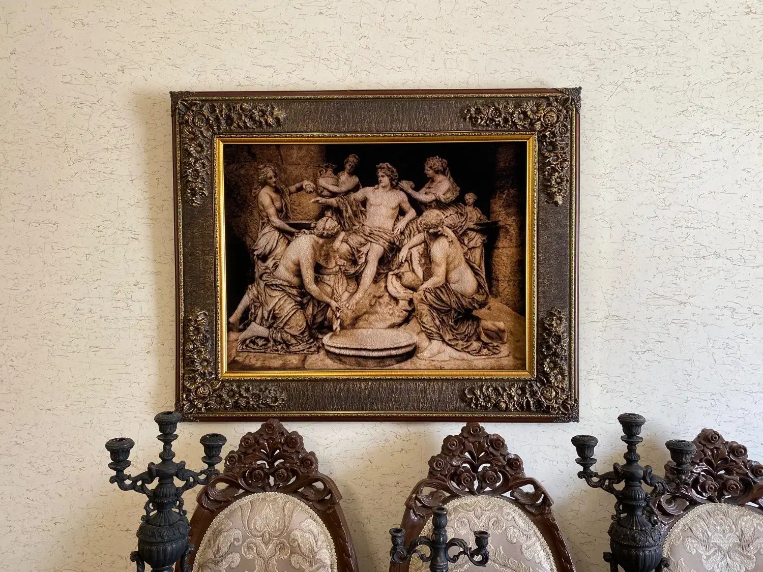 تابلو فرش دستبافت|تابلو فرش|اردبیل, |دیوار