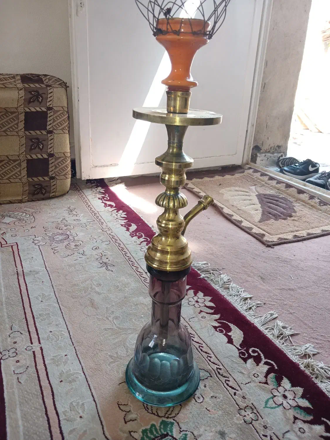 قلیون برنجی.|کلکسیون و سرگرمی|اصفهان, باتون|دیوار