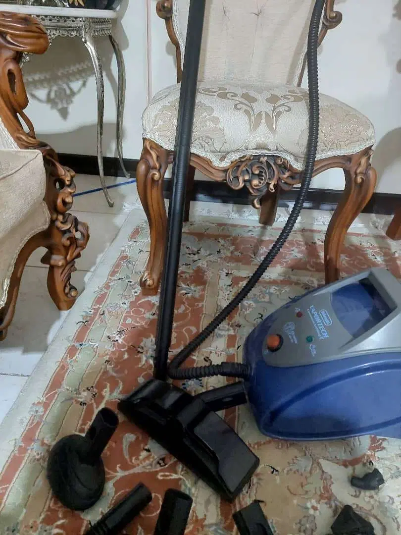 بخارشوی دلونگی قدیمی در حد نو (سرمه ای و طوسی|جاروبرقی، جارو شارژی، بخارشو|تهران, مینابی|دیوار
