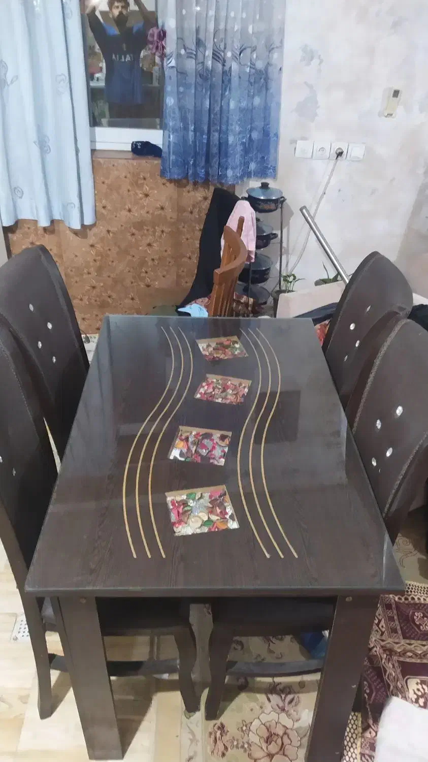 میز ناهار خوری سالم و زیبا|میز و صندلی غذاخوری|محمودآباد, |دیوار