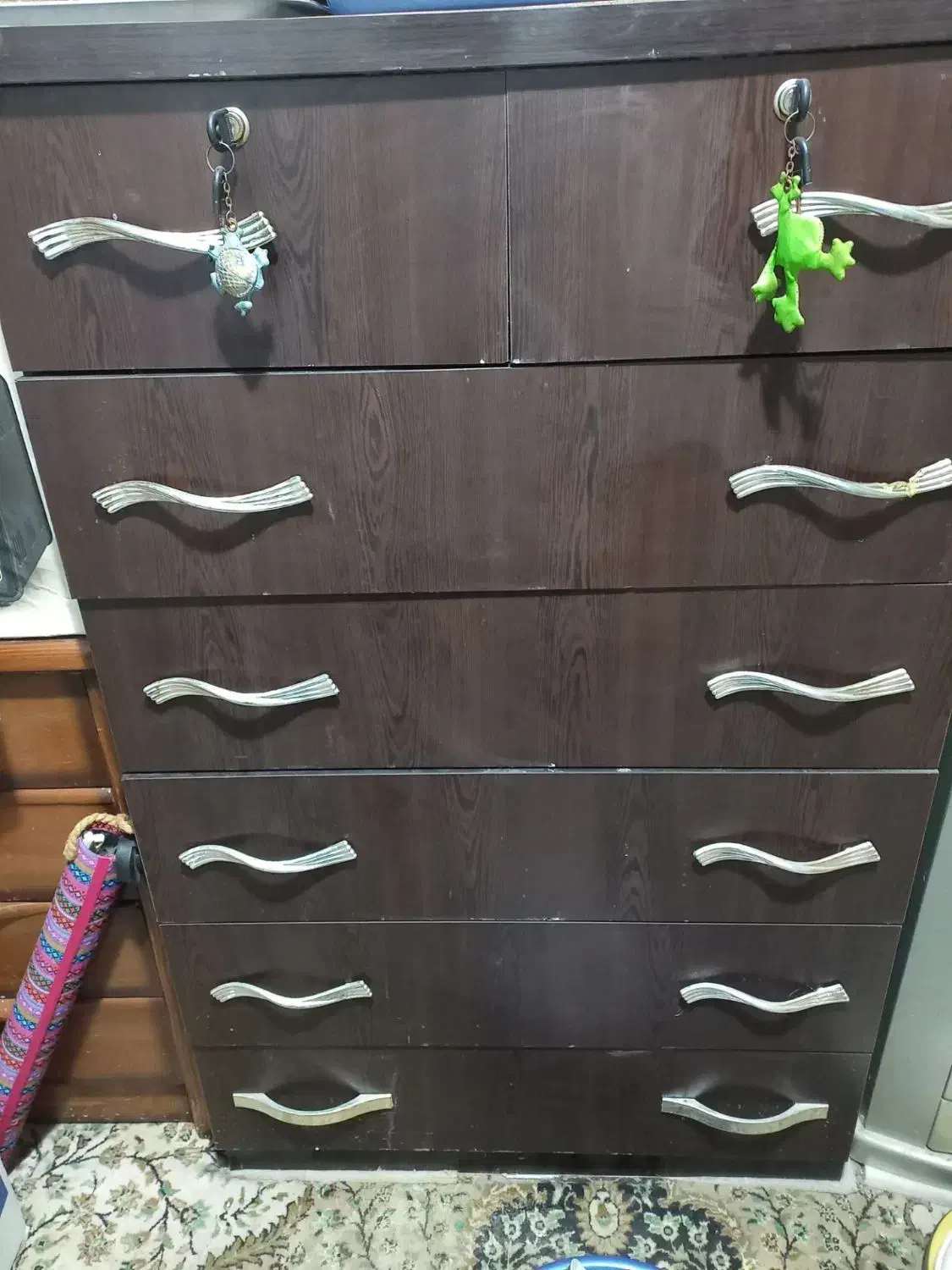 تعدادی درایور وکمد و ویترین|جاکفشی، کمد، دراور|قرچک, شهرک طلائیه|دیوار