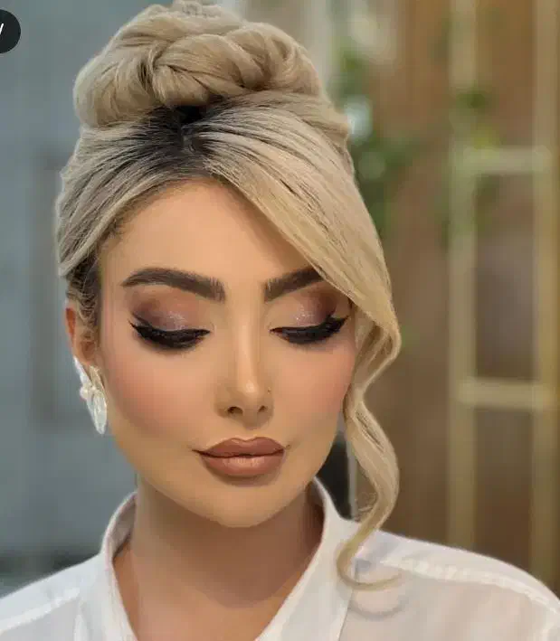 میکاپ و شینیون|خدمات آرایشگری و زیبایی|قم, شهرک سازمان آب|دیوار