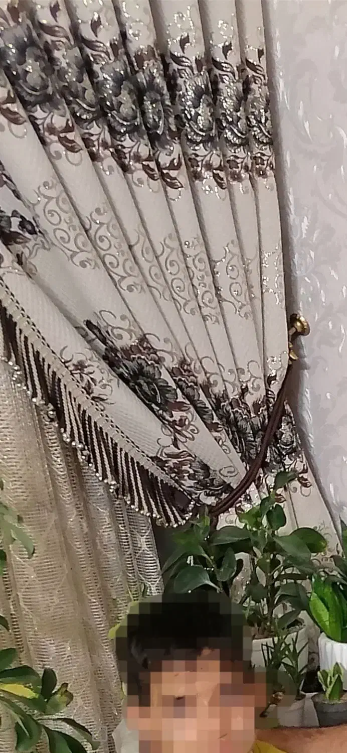 دستک پرده|پرده، رانر، رومیزی|گلبهار, شهر جدید گلبهار|دیوار