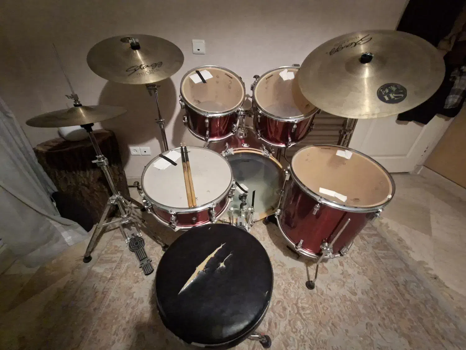 ست درامز سونور|درام و پرکاشن|تهران, اختیاریه|دیوار