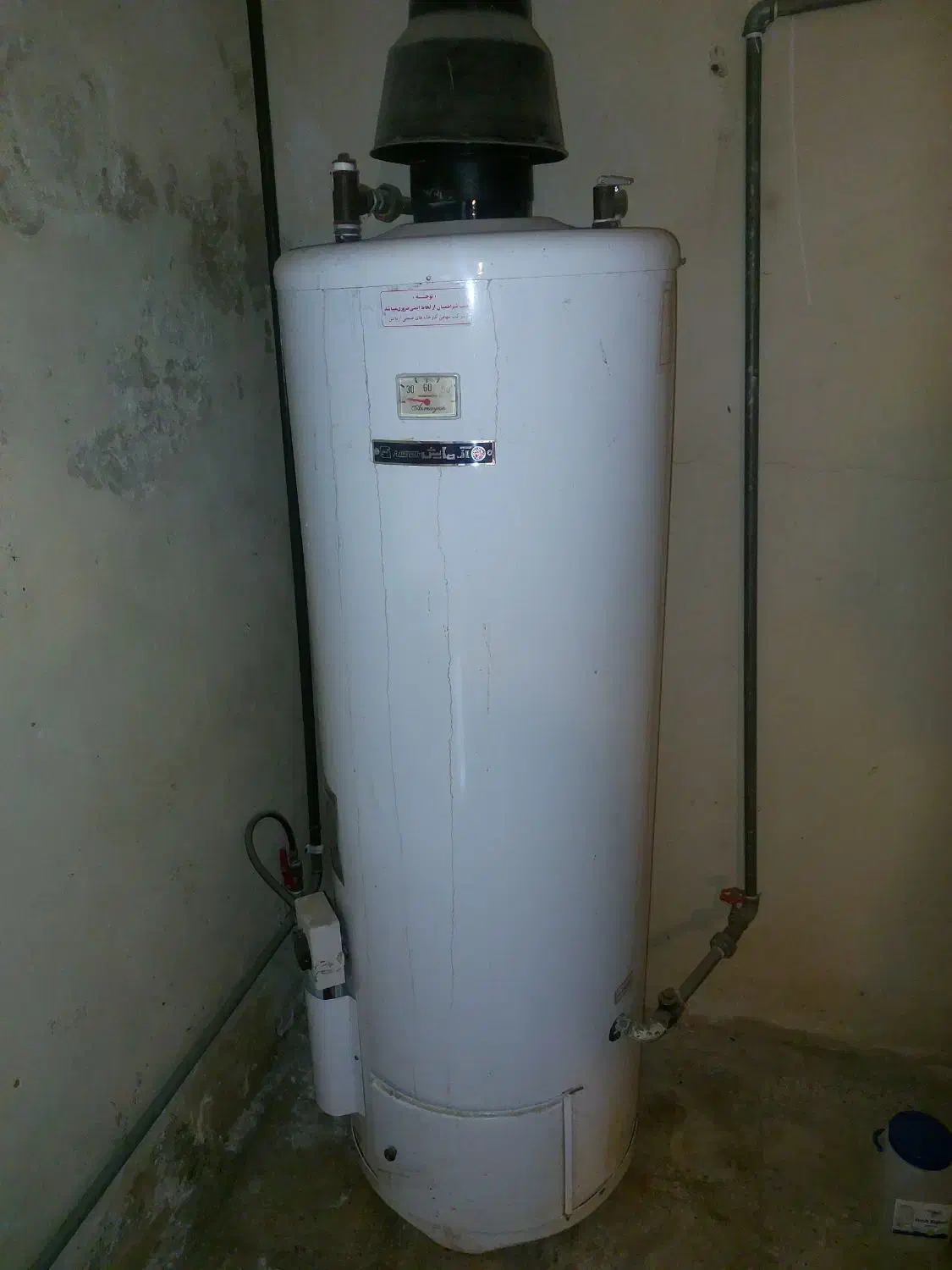 آب گرم کن زمینی آزمایش|آبگرمکن، پکیج، شوفاژ|ابهر, |دیوار