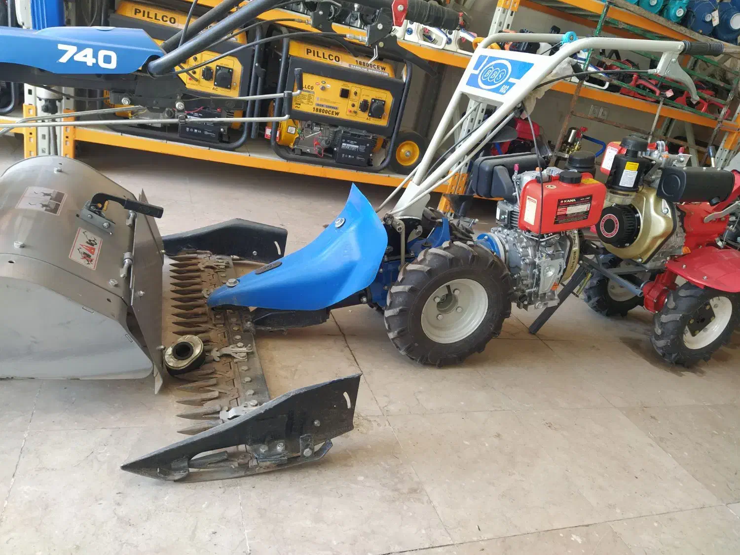 تیلر علف زن BBS|ماشین‌آلات صنعتی|نیشابور, ناسیونال|دیوار