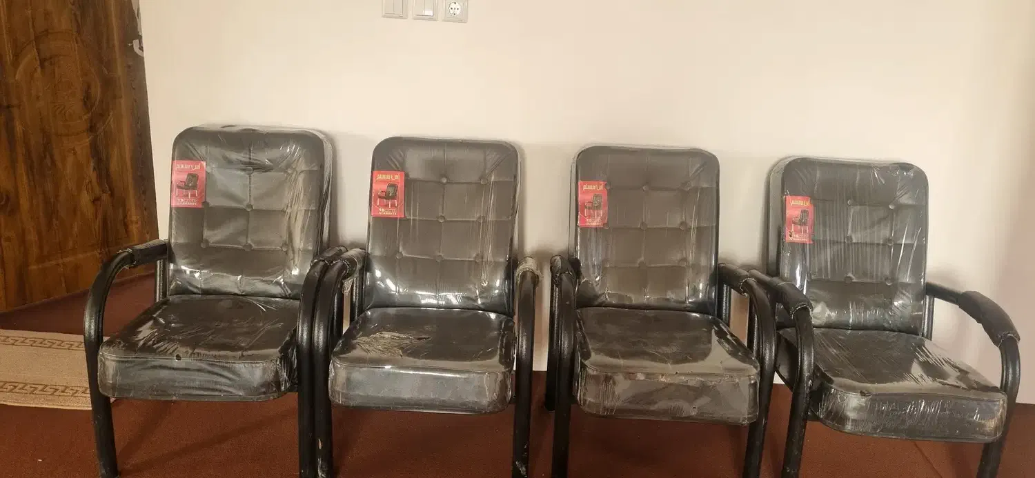 صندلی انتظار کاملا نو نایلون هاش روشه|دفتر کار|رشت, بازار|دیوار