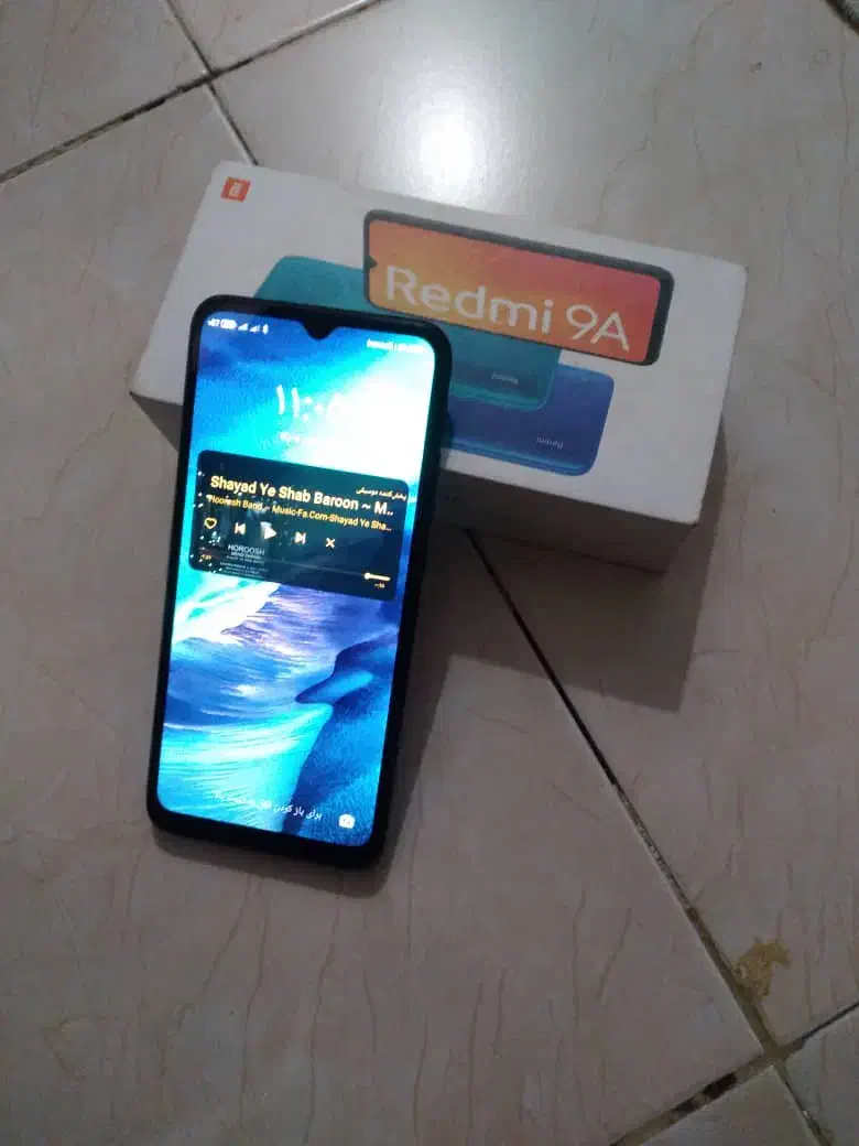 گوشی ردمی 9a سر حال|موبایل|رشت, لاکان|دیوار