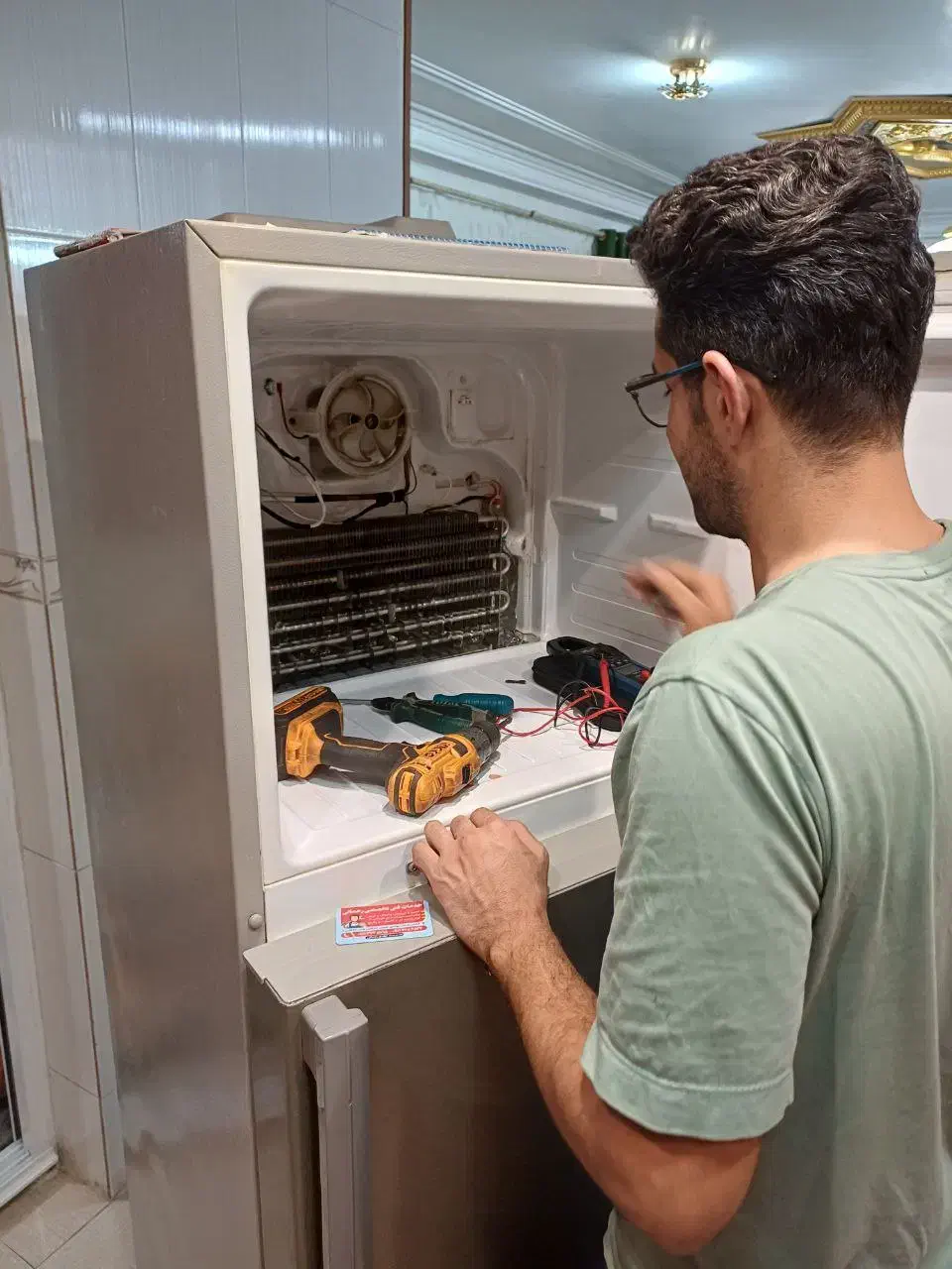 تعمیریخچال،فریزرو لباسشوی درمحل گرگان-حومه|خدمات پیشه و مهارت|گرگان, |دیوار