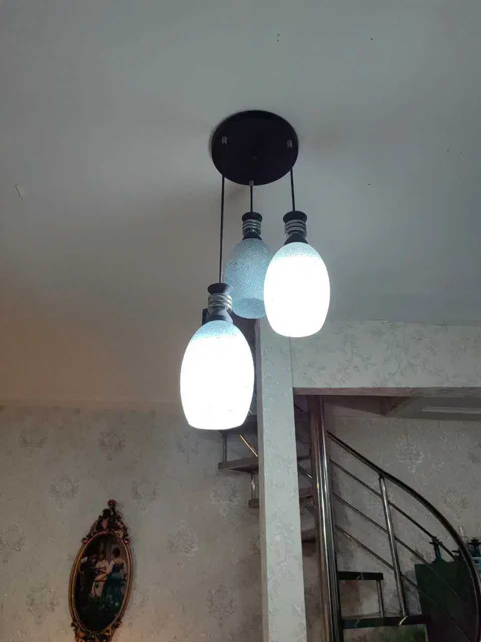 لوستر 3شاخه|لوستر و چراغ آویز|بندر امام خمینی, |دیوار