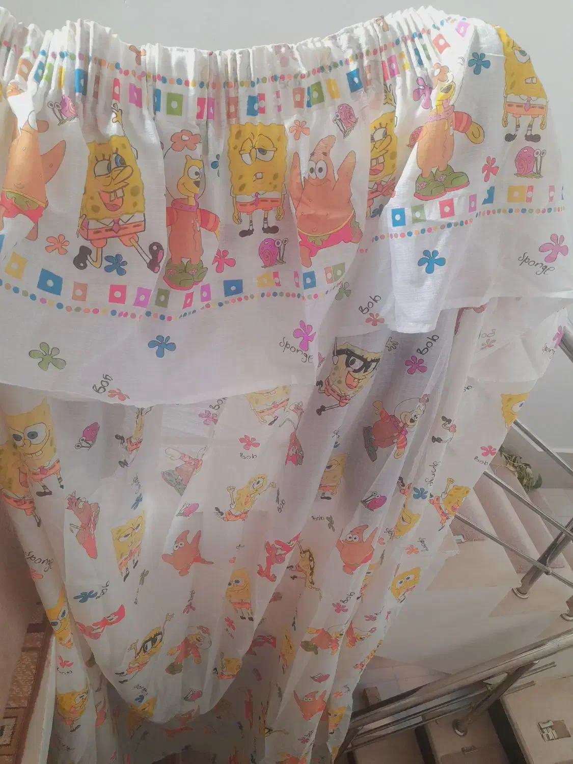 پرده اتاق کودک  آماده نصب|پرده، رانر، رومیزی|ارومیه, |دیوار