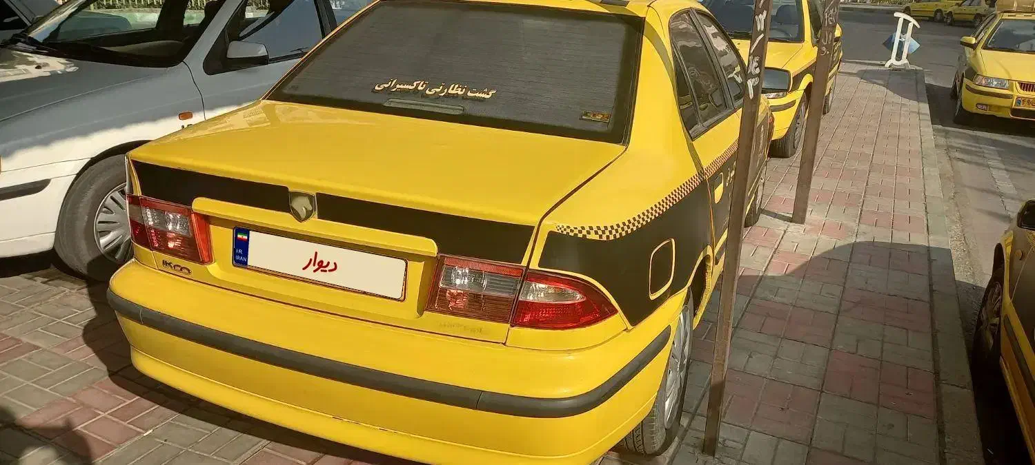 تاکسی سمند EF7 مدل ۹۳|خودرو سواری و وانت|تهران, سازمان برنامه جنوبی|دیوار