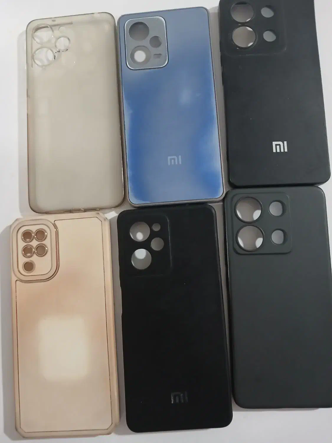 شش عدد کاور گوشی کار کرده|لوازم جانبی موبایل و تبلت|مسجد سلیمان, |دیوار