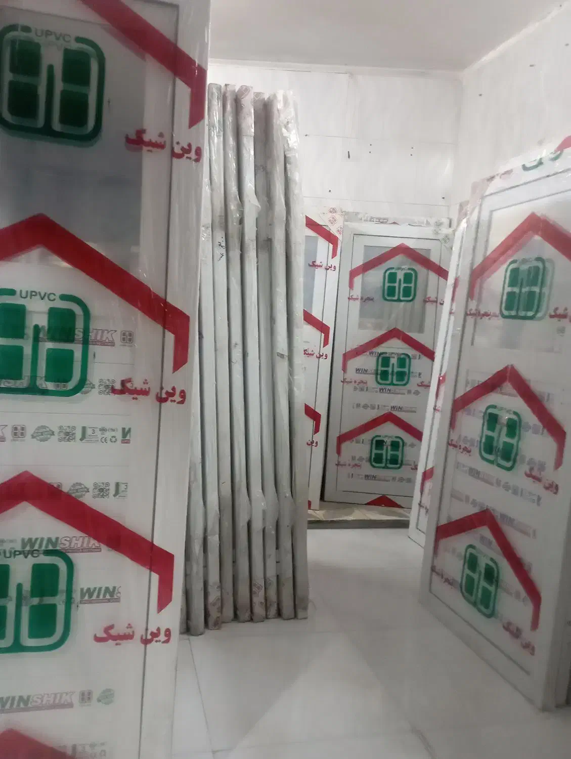 انواع درب پی وسی|مصالح و تجهیزات ساختمان|شیراز, کوشک میدان|دیوار