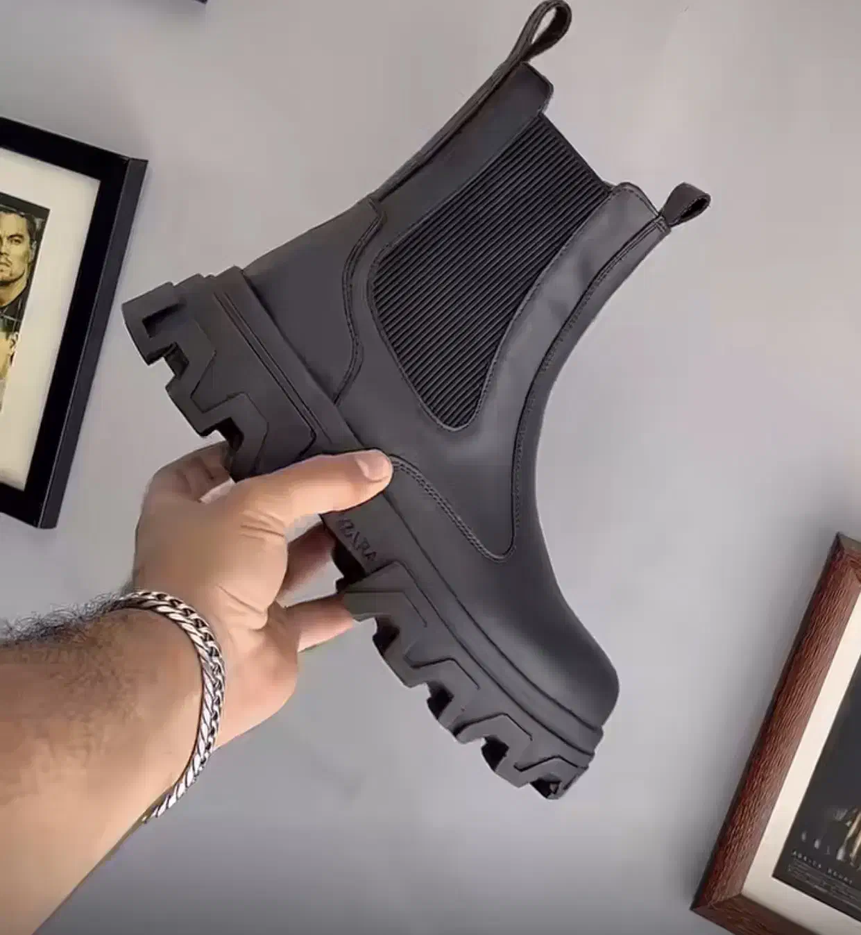 نیم بوت مردانه مدل زارا‌‌|کیف، کفش، کمربند|کلاچای, |دیوار