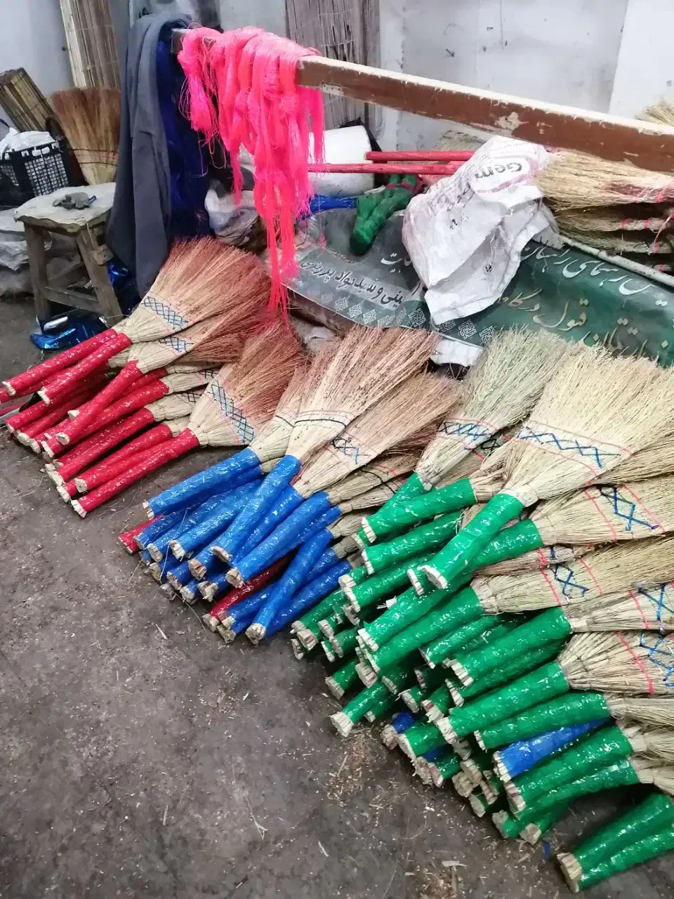 جارو دستی،سیخی،جارو شهرداری،کلی جزیی درجه یک|لوازم نظافت|مشهد, وحید|دیوار