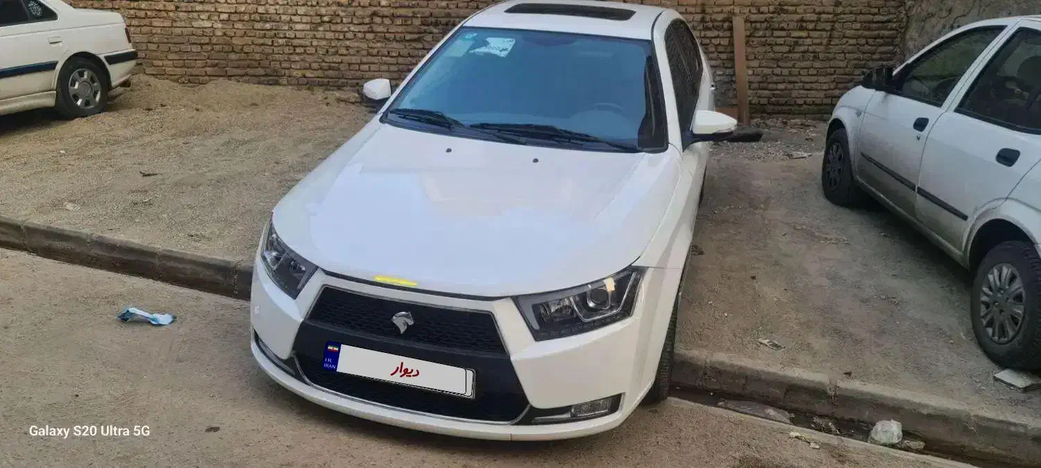 دنا سفید دنده دستی ۶ دنده توربو|خودرو سواری و وانت|بومهن, |دیوار