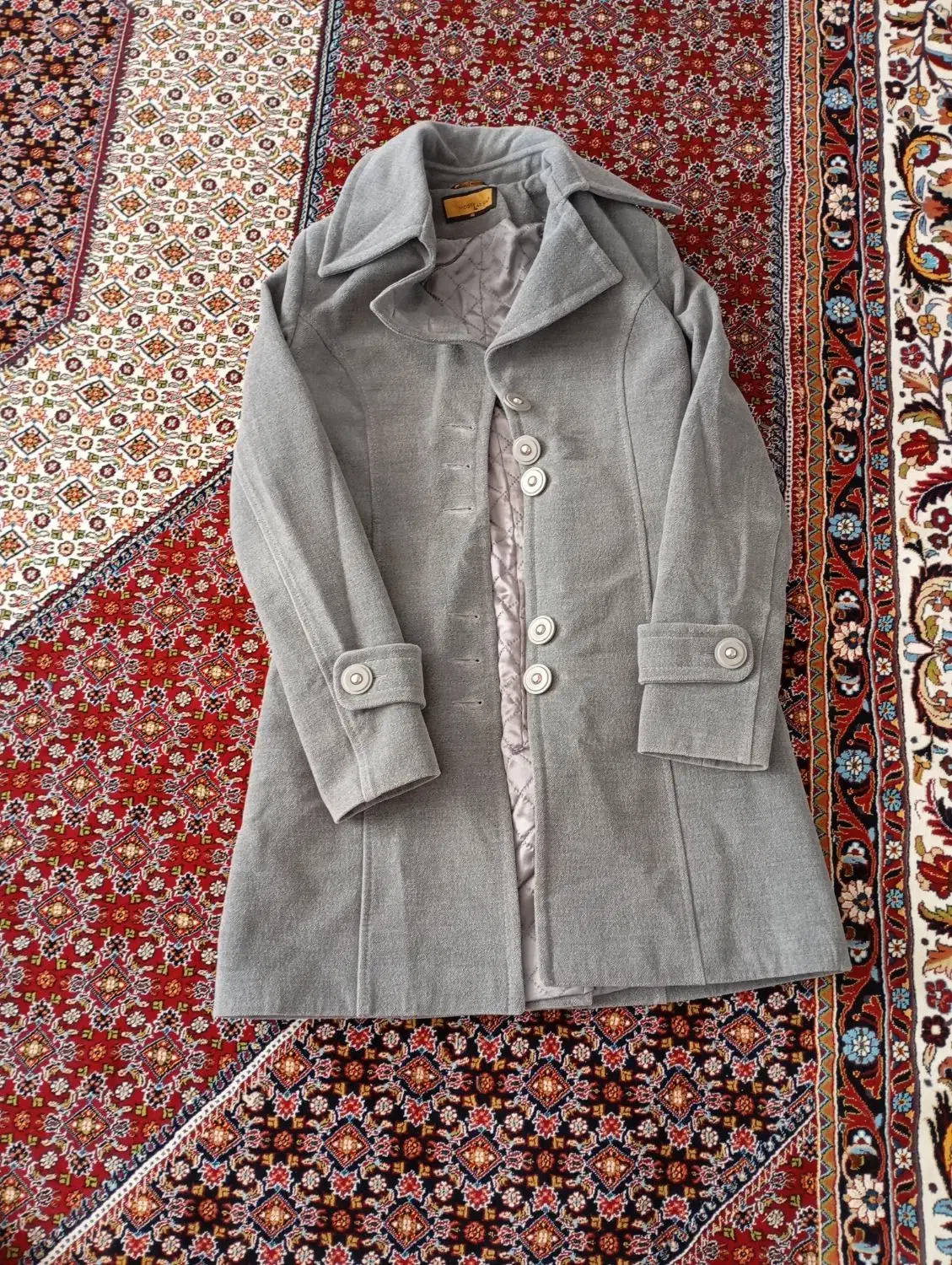 پالتو فوتر طوسی|لباس|زنجان, |دیوار