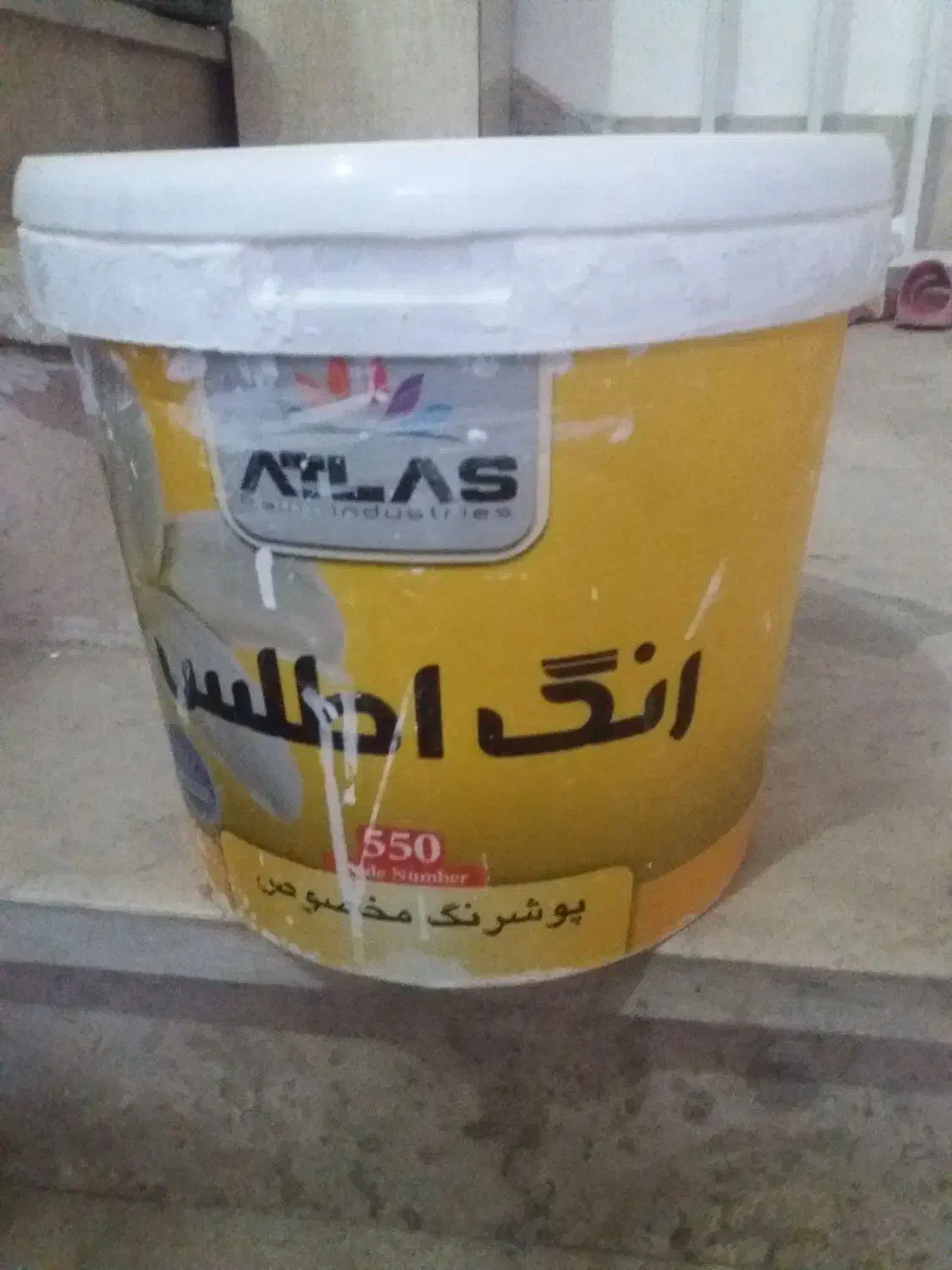 سطل رنگ خالی سالم|ظروف نگهدارنده، پلاستیکی، یکبارمصرف|بیرجند, |دیوار