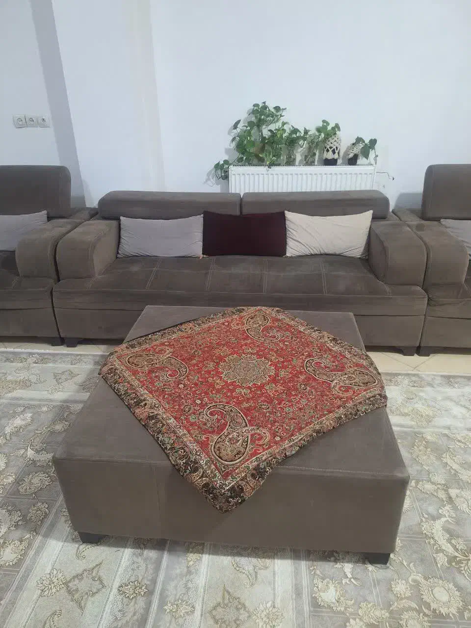 مبلمان 7نفره تمیز|مبلمان خانگی و میز عسلی|گنبد کاووس, |دیوار