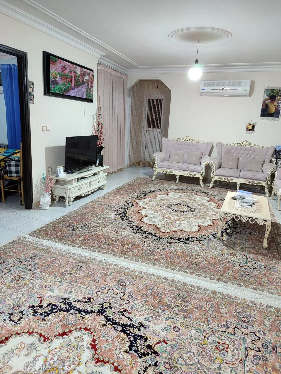 مبل نه نفره بامیزنهاخوری شش نفره|مبلمان خانگی و میز عسلی|لاهیجان, کوی زمانی|دیوار