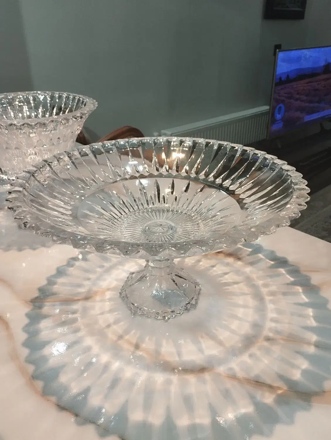 ظروف پذیرایی کریستال|ظروف سرو و پذیرایی|مشکین‌دشت, |دیوار