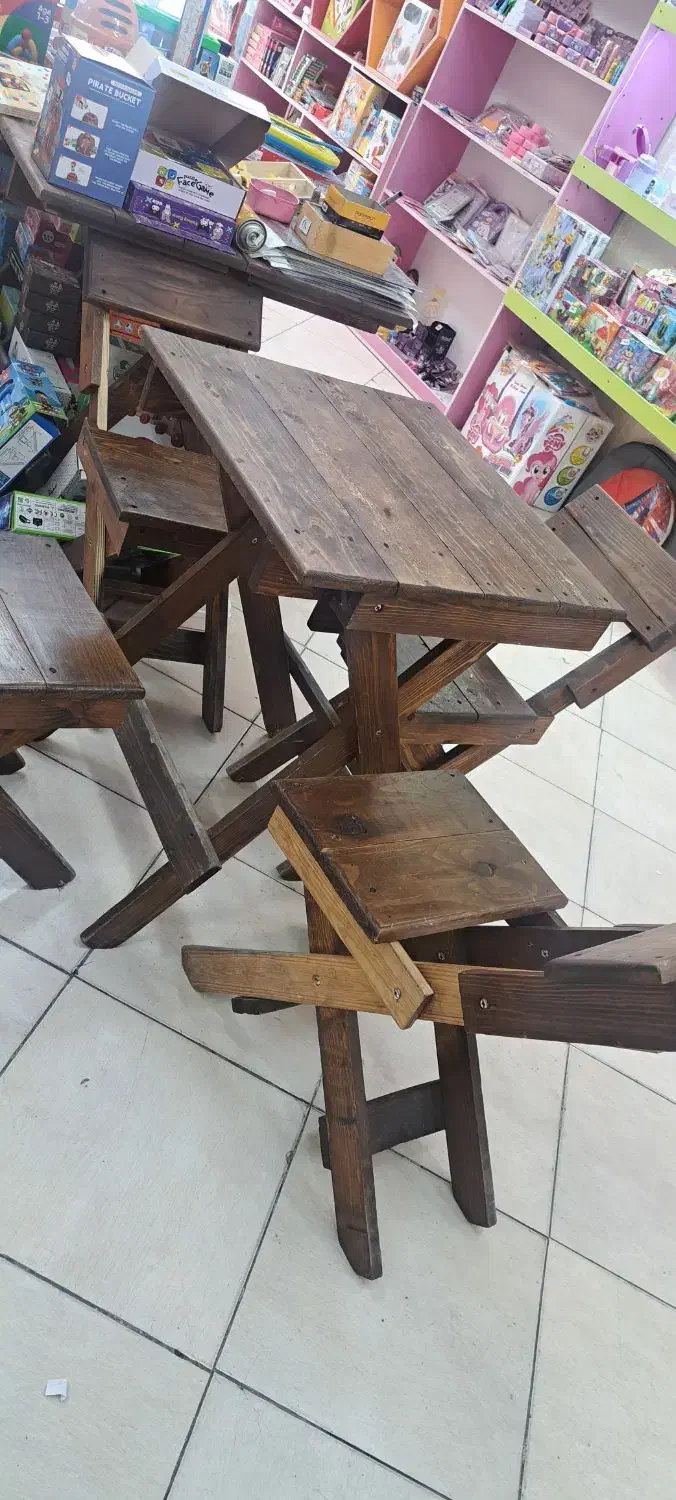 میزو صندلی تاشو چوبی|کافیشاپ و رستوران|گرمسار, |دیوار