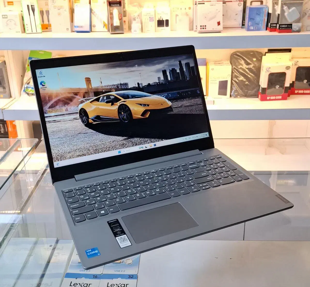 * بازار لپتاپ * لنوو i3 نسل ۱۱ با هارد پر سرعت ssd|رایانه همراه|ساوه, |دیوار