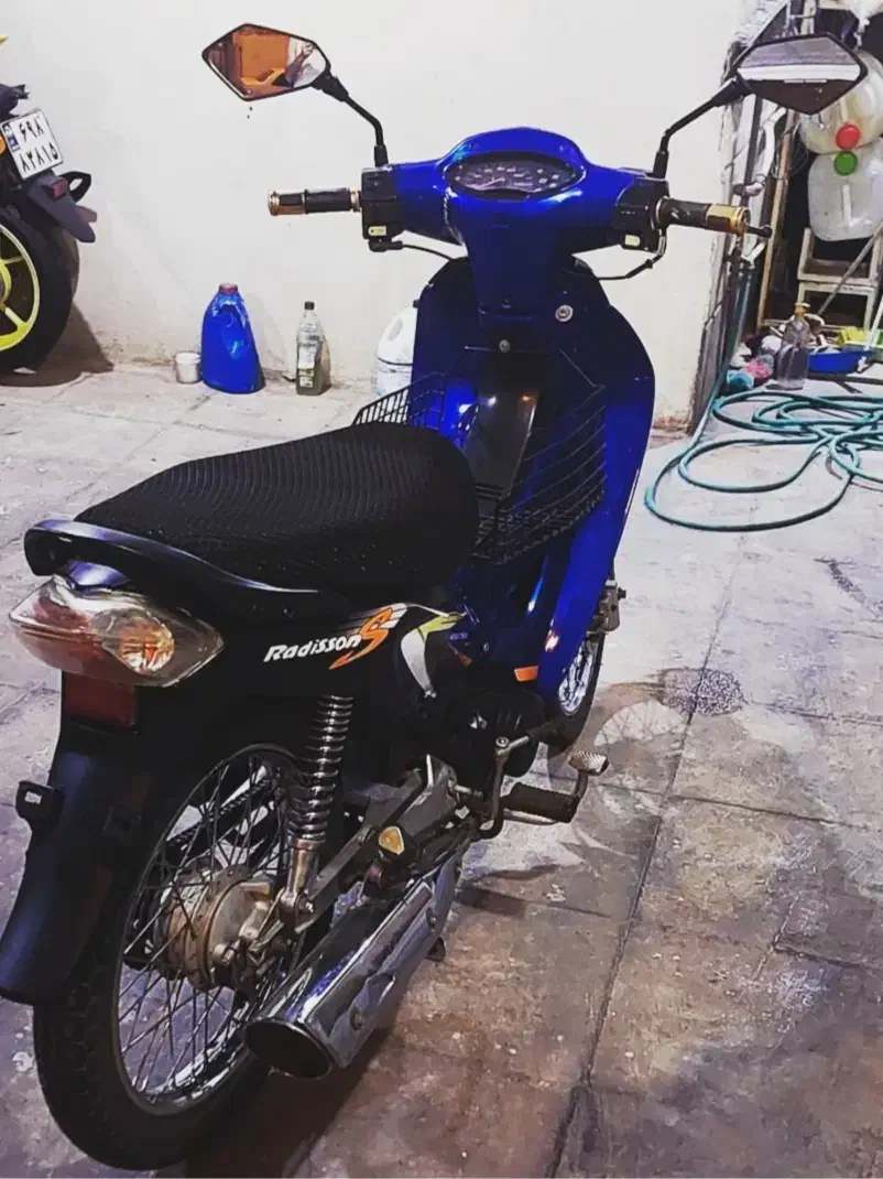 موتور پیشرو پیام کاربراتی درحدصفر ،تمیز ،نو و عالی|موتورسیکلت|شیراز, آبیاری|دیوار