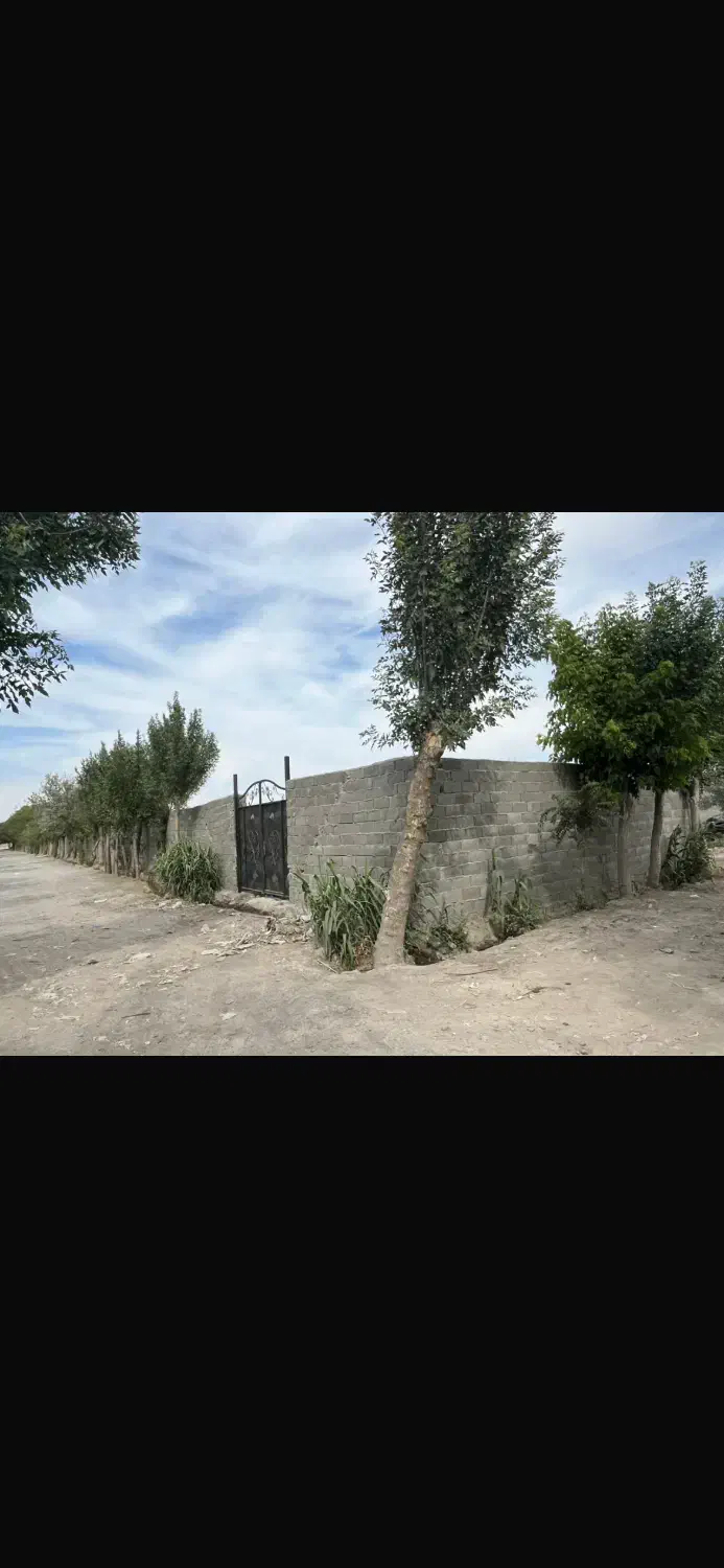 باغچه|فروش زمین و ملک کلنگی|رباط‌کریم, انجم آباد|دیوار