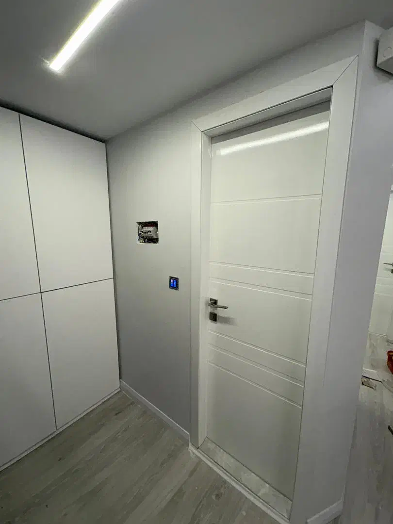 درب داخلی ماهگونی مهگل خط‌دار ویرادرب|مصالح و تجهیزات ساختمان|فردیس, فردیس|دیوار