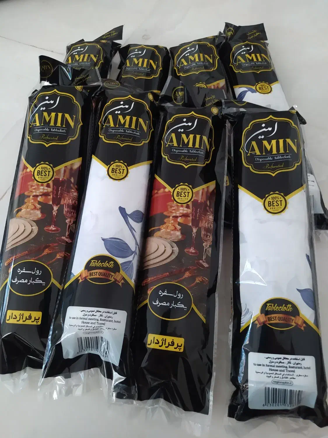 سفره یکبارمصرف|ظروف نگهدارنده، پلاستیکی، یکبارمصرف|خرمآباد, |دیوار