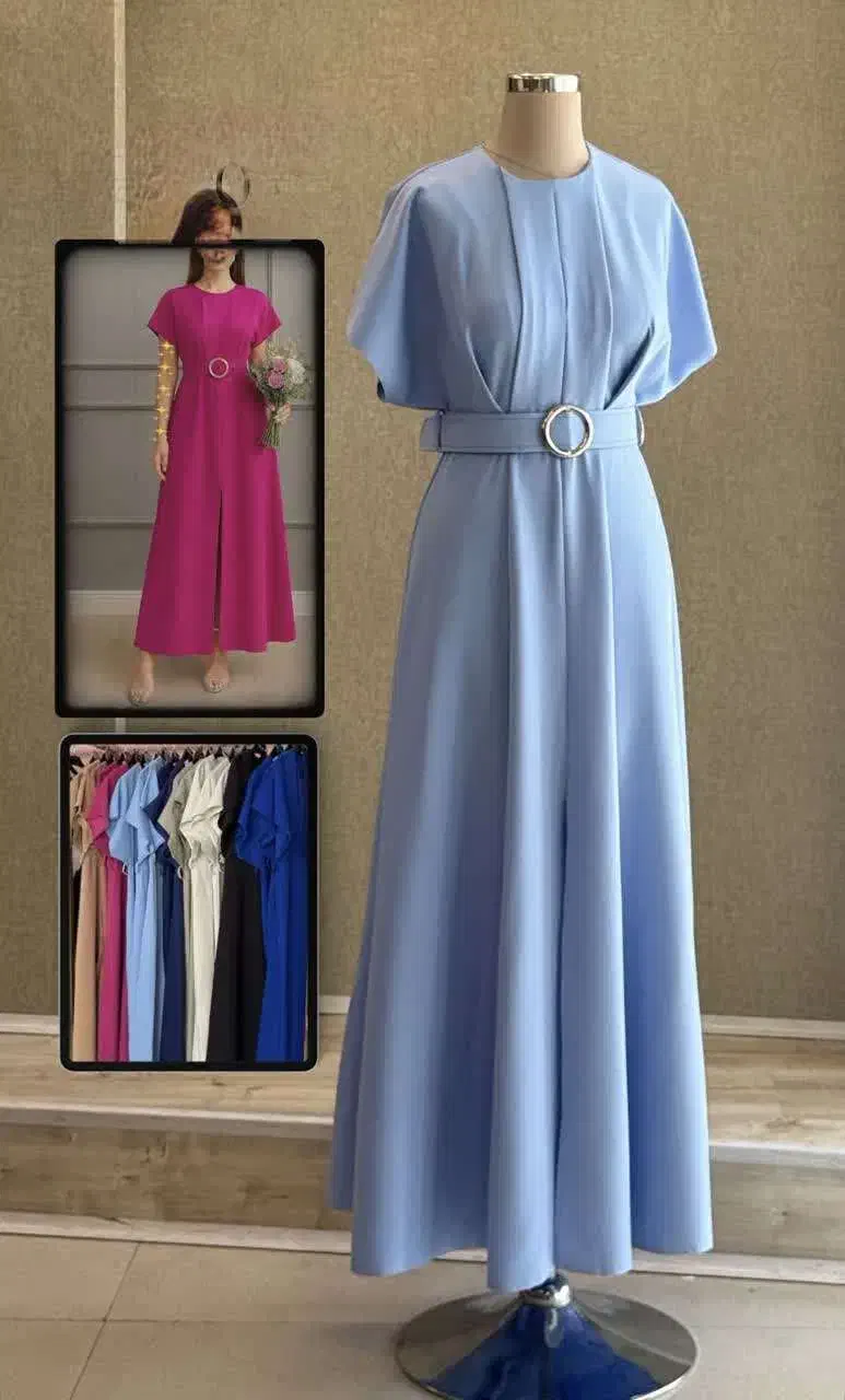 پیراهن دخترانه میدی رنگ استخونی|لباس|شهرضا, |دیوار