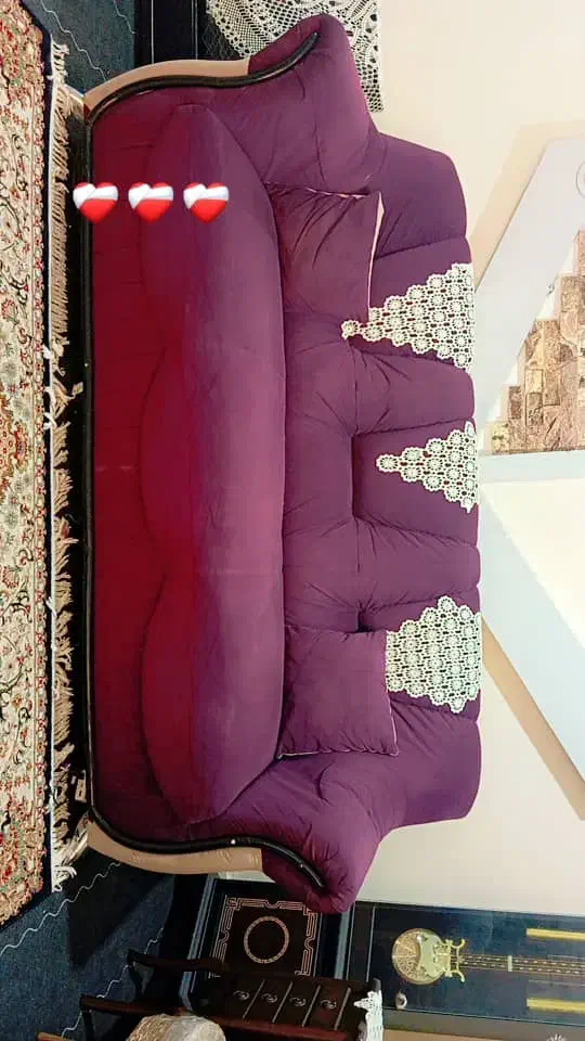 مبل هفت نفره|مبلمان خانگی و میز عسلی|دوگنبدان, |دیوار