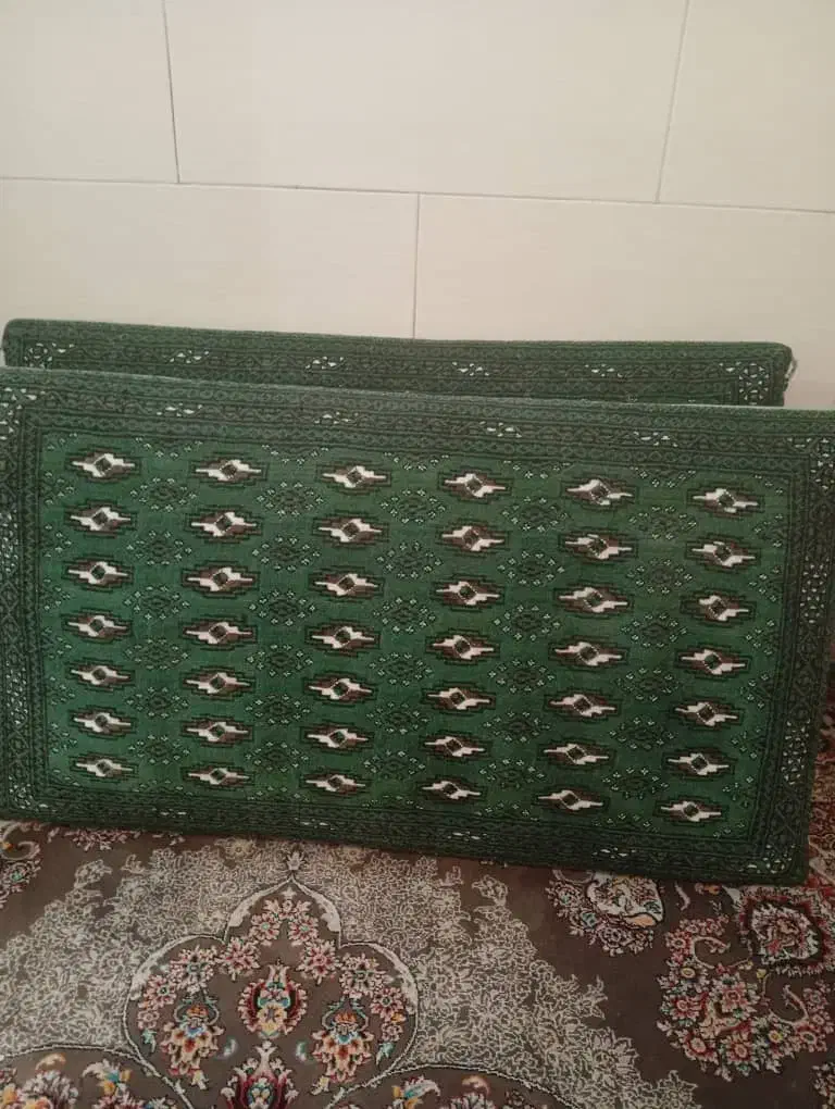 یک جفت پشتی|پشتی|کرج, ساسانی (قلمستان)|دیوار