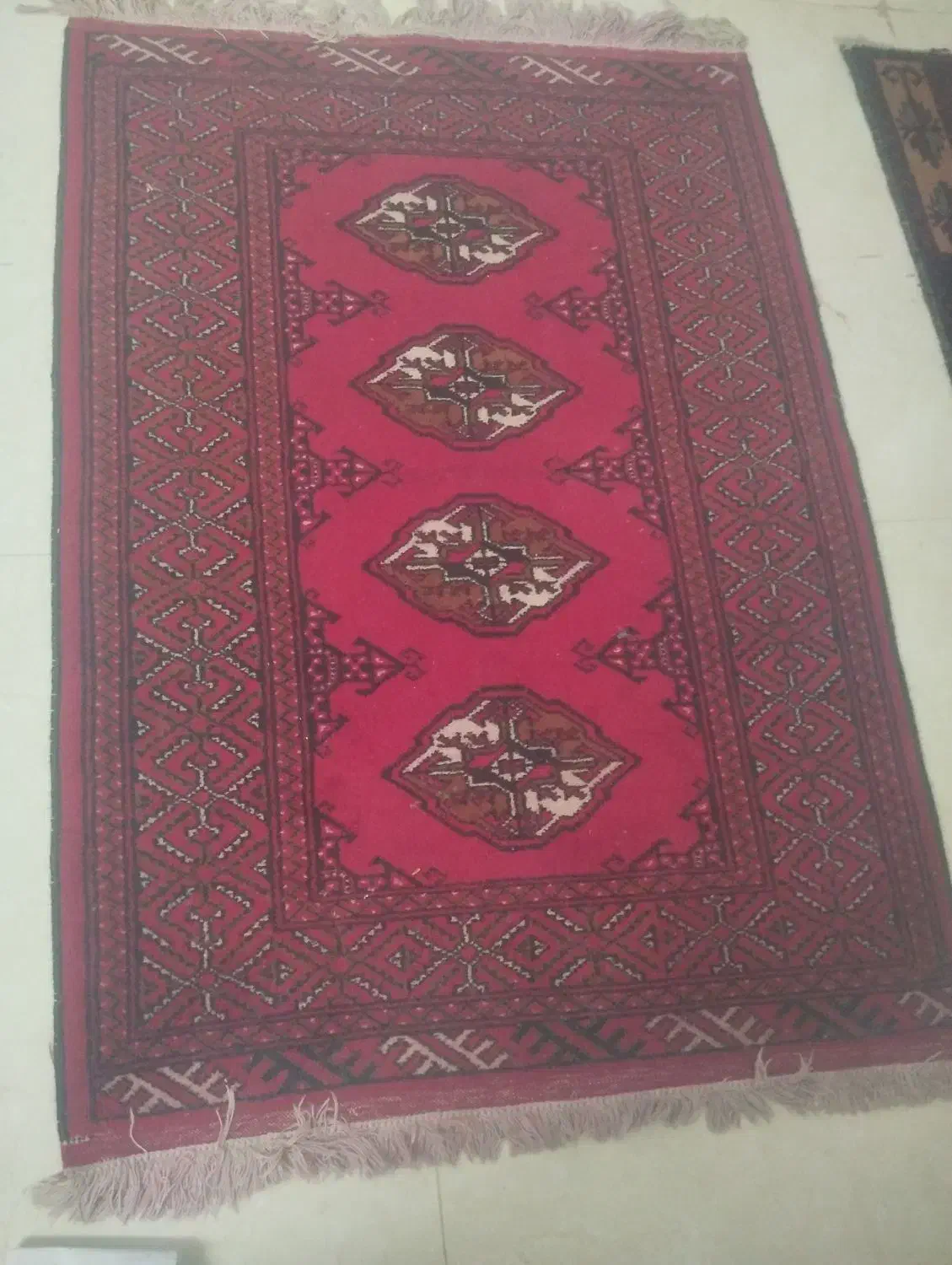 دوهدد قالیچه دستباف عتیقه|فرش|مشهد, هنرور|دیوار