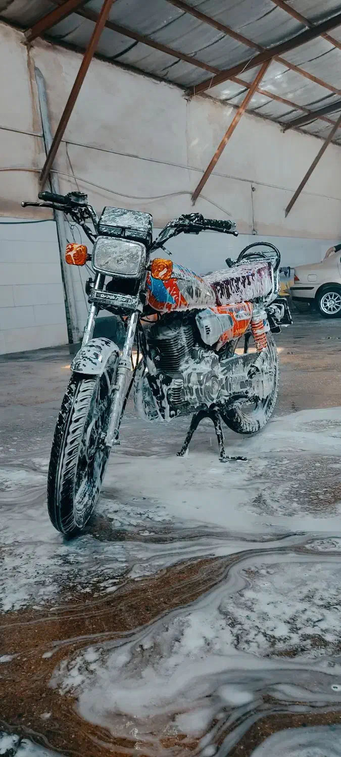 موتور متین 200|موتورسیکلت|ملایر, |دیوار