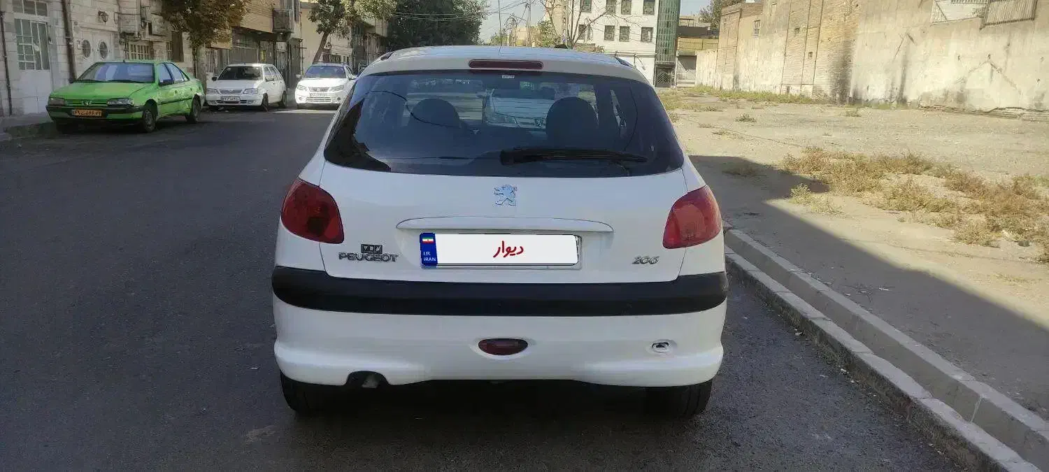 206تیپ5 93|خودرو سواری و وانت|تهران, اتابک|دیوار