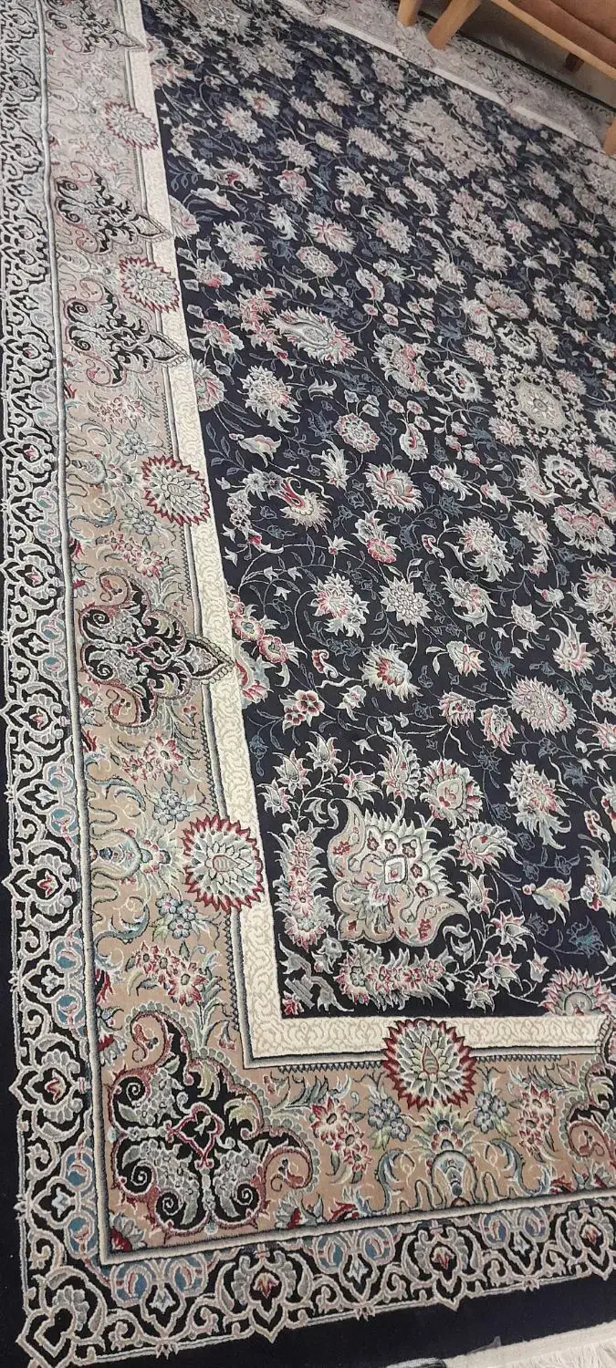 فرش ۹ متری سرمه ای|فرش|ری, دولتآباد|دیوار