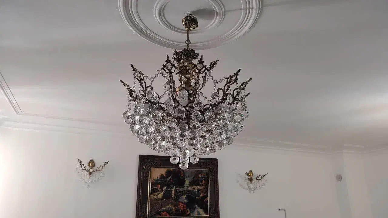 لوستر|لوستر و چراغ آویز|فردیس, ثابتی|دیوار