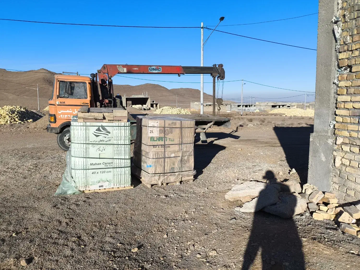 جرثقیل شمس|خدمات حمل و نقل|یزد, |دیوار