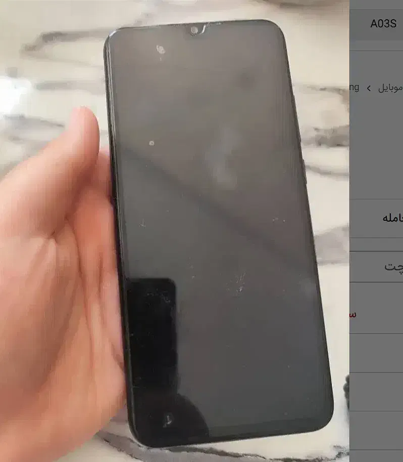 SAMSUNG A03S 64GB 4G|موبایل|تهران, ستارخان|دیوار