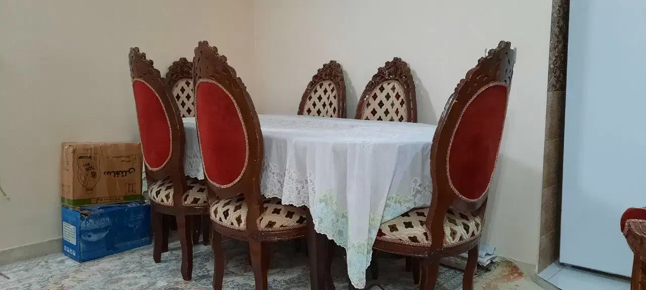 میزناهارخوری شیشه میزناهارخوری|میز و صندلی غذاخوری|تهران, ابوذر|دیوار