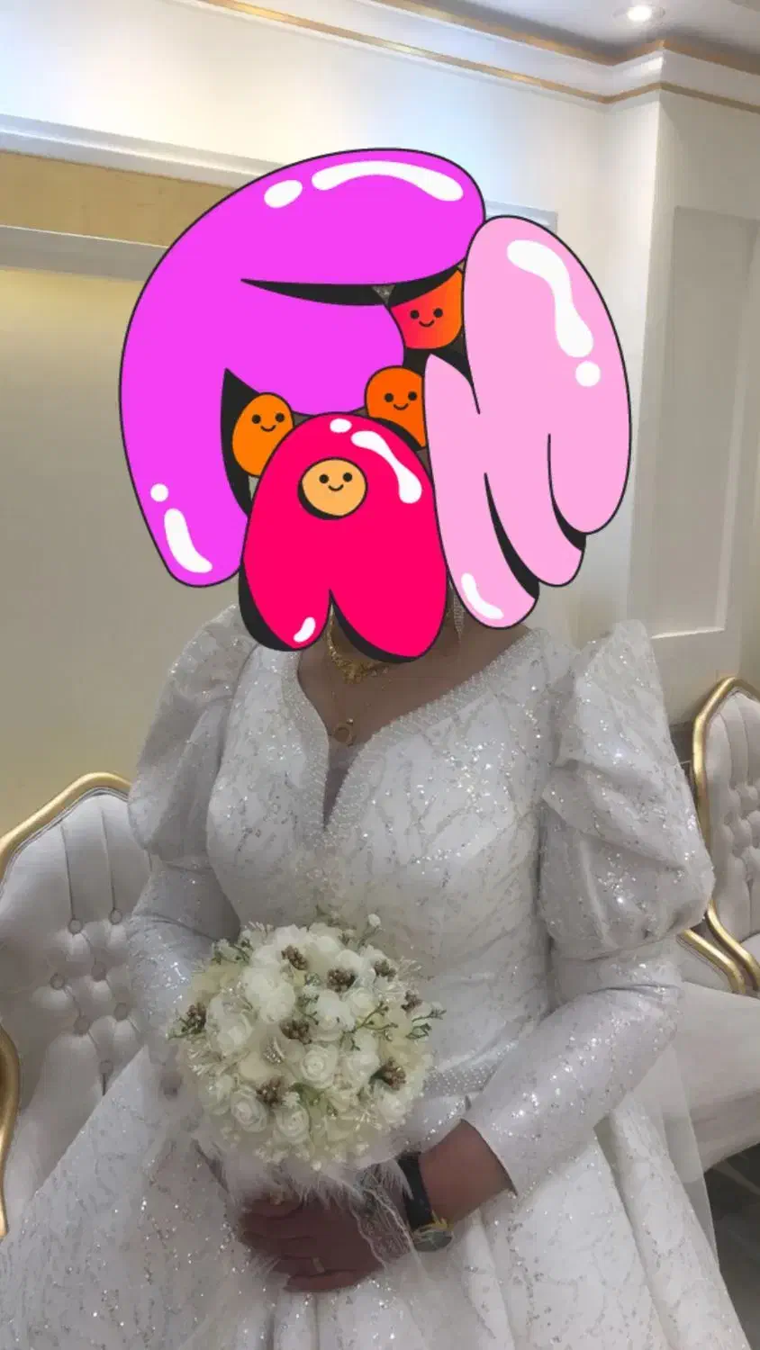 لباس عروس شاین دار مدل عروسکی جدید|لباس|پردیس, فاز ۱|دیوار