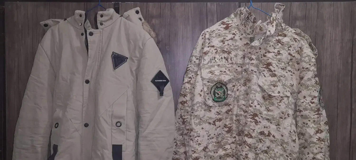 کاپشن و کت ارتشی|لباس|تکاب, |دیوار