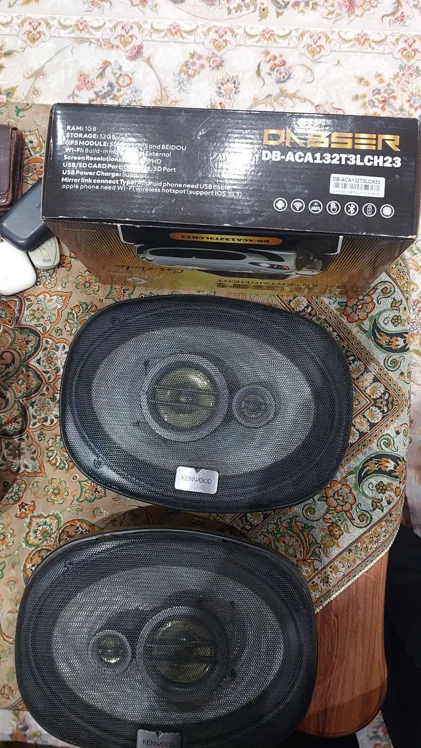 مانیتور دوتا ۷۱۸ نو نو یه دونه دزدگیر ماشین|قطعات یدکی و لوازم جانبی|مشکیندشت, |دیوار