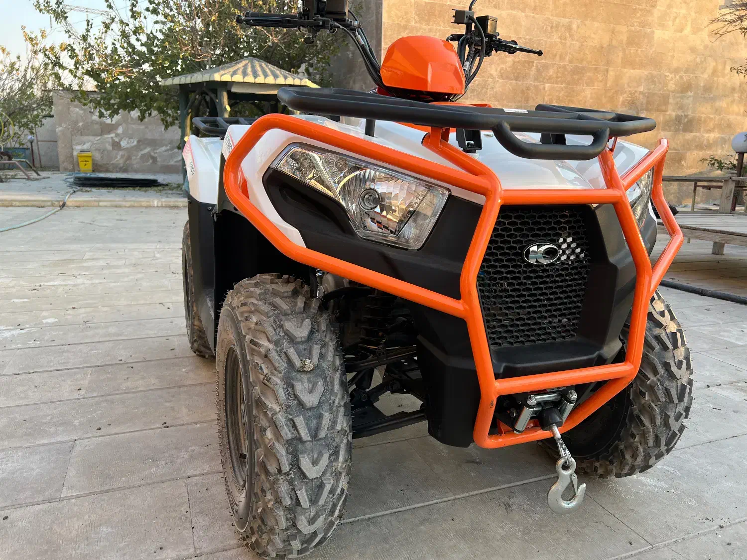 موتور چهارچرخ کیمکو ۳۰۰ سیسی|موتورسیکلت|باغستان, |دیوار