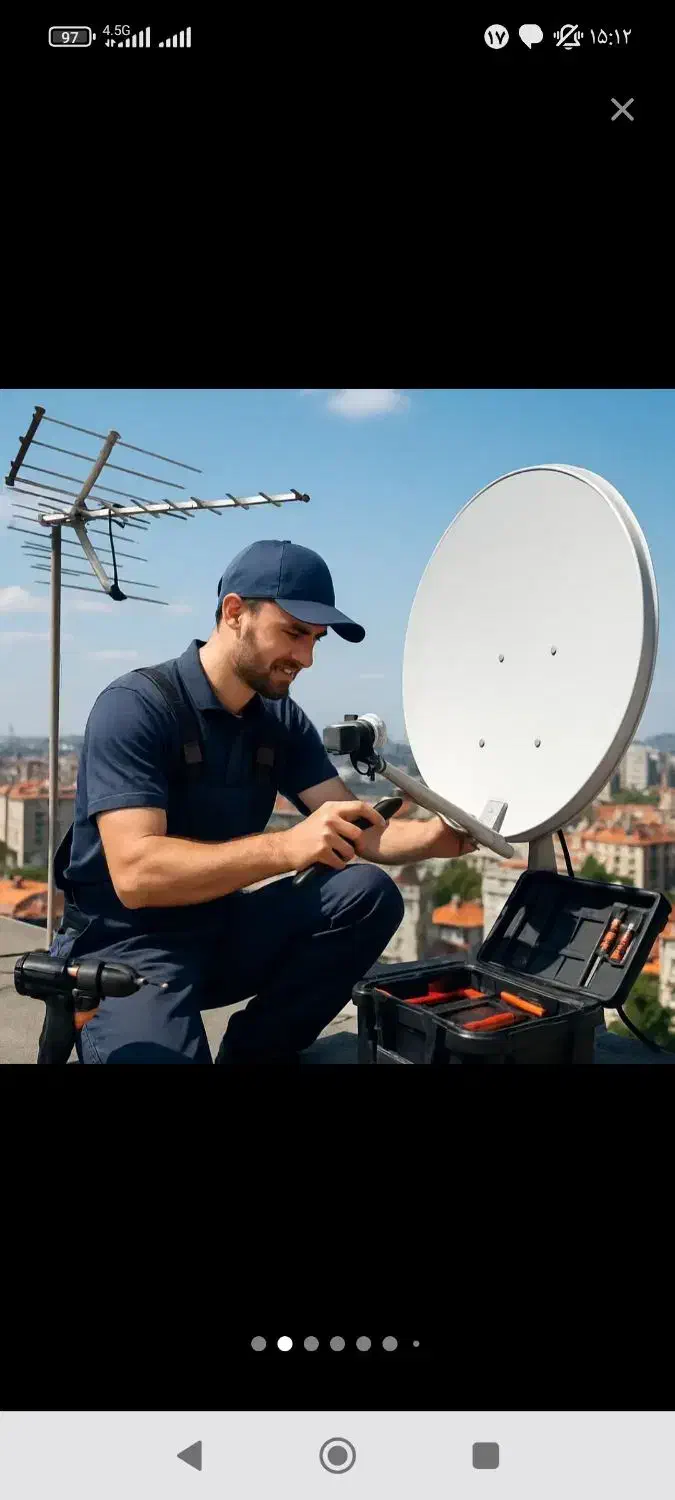 نصب آنتن گیرنده|خدمات پیشه و مهارت|مشهد, امامیه (شهرک غرب)|دیوار