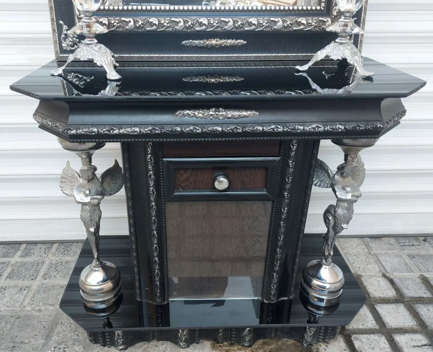 آیینه و کنسول و شمعدان|بوفه، ویترین، کنسول|اندیشه, اندیشه فاز ۵|دیوار